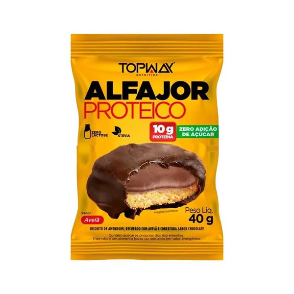 ALFAJOR TOPWAY AMENDOIM 40G