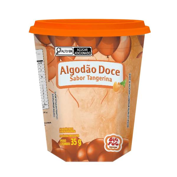 ALGODAO DOCE BIGPOC TANGERINA   35G