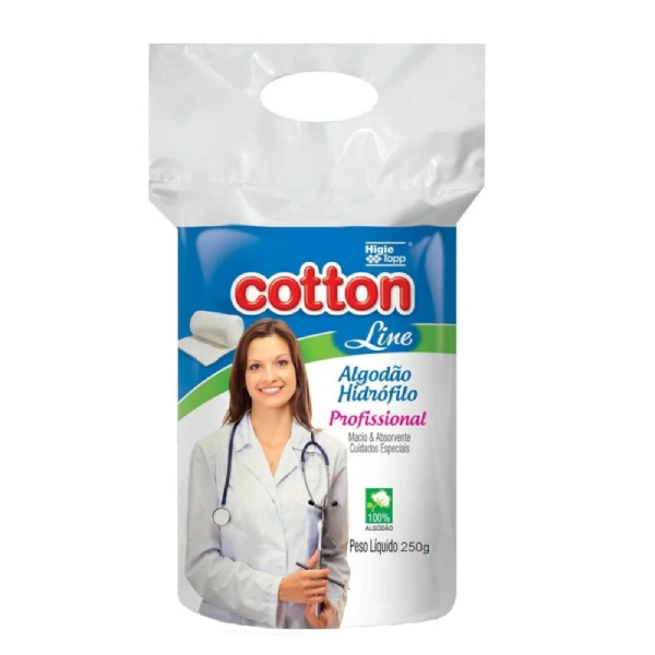 ALGODAO HIDROFILO COTTON LINE  250G
