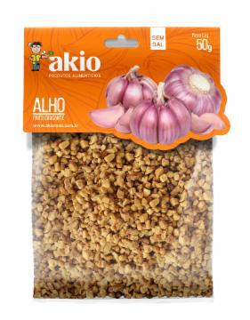 ALHO FRITO CROCANTE AKIO 50G