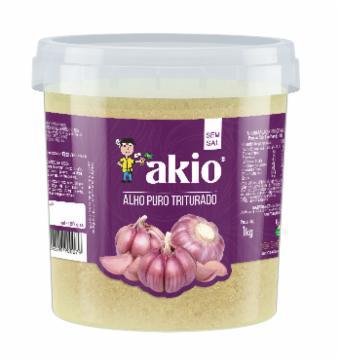 ALHO PURO TRITURADO AKIO 1KG