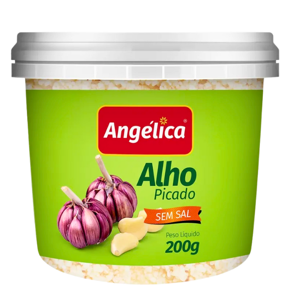 ALHO ANGELICA PICADO 200G UNIDADE