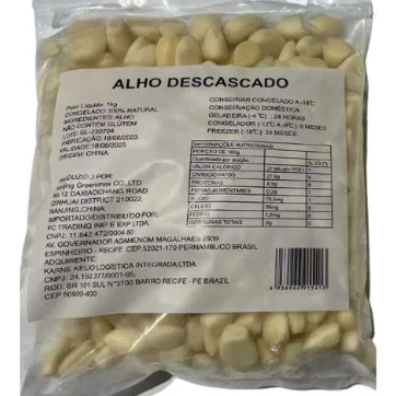 ALHO FLIP 300G INTEIRO DESC.CONGELA