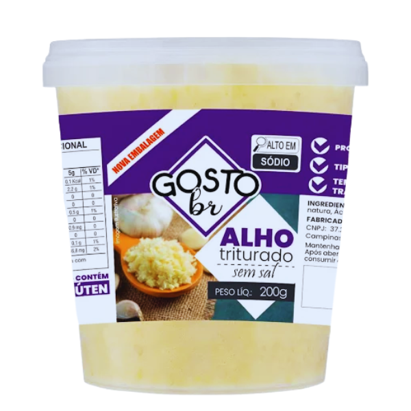 ALHO GOSTO BR TRIT 200GR TRADIC