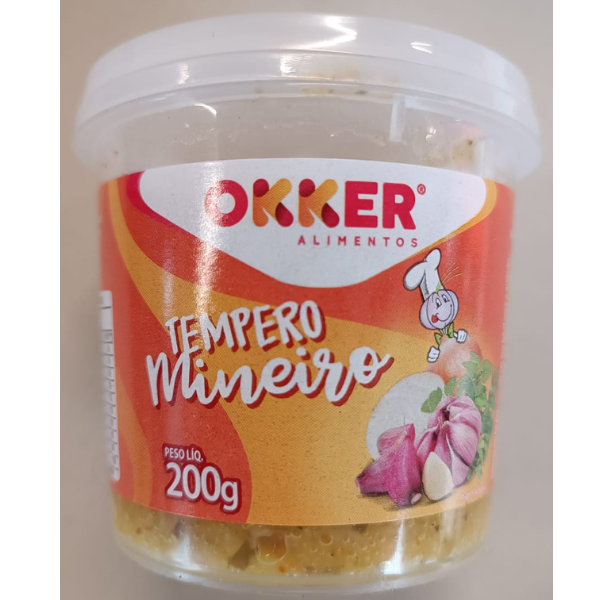 ALHO TEMPERADO MINEIRO OKKER 200 GR