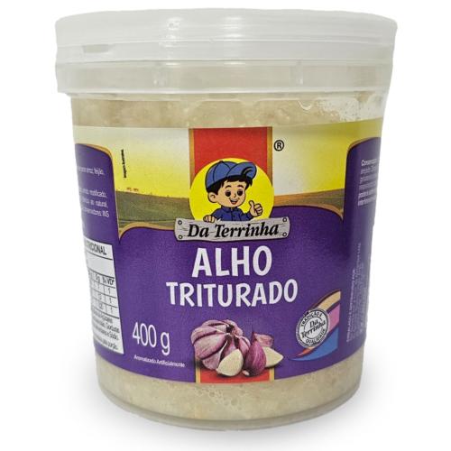 ALHO TRITURADO DA TERRINHA 400G