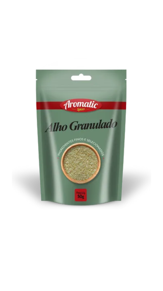 TEMPERO AROMATIC 50G ALHO GRANULADO