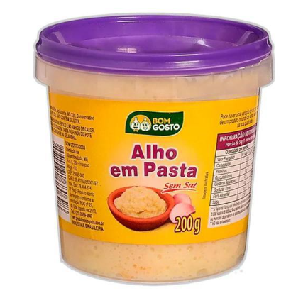 ALHO TIN BOM GOSTO PASTA 200G