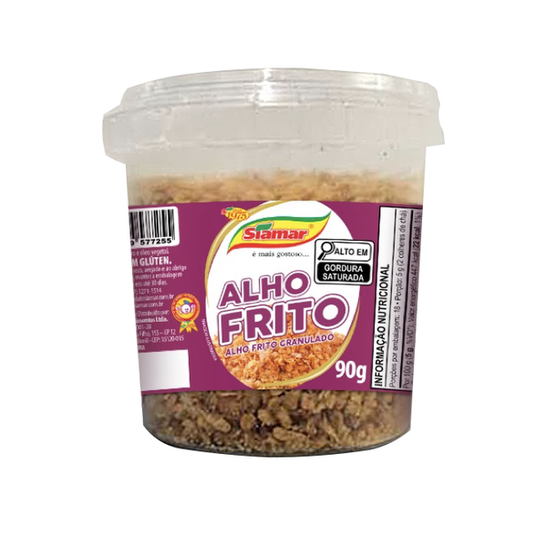 TEMPERO ALHO FRITO SIAMAR 90G