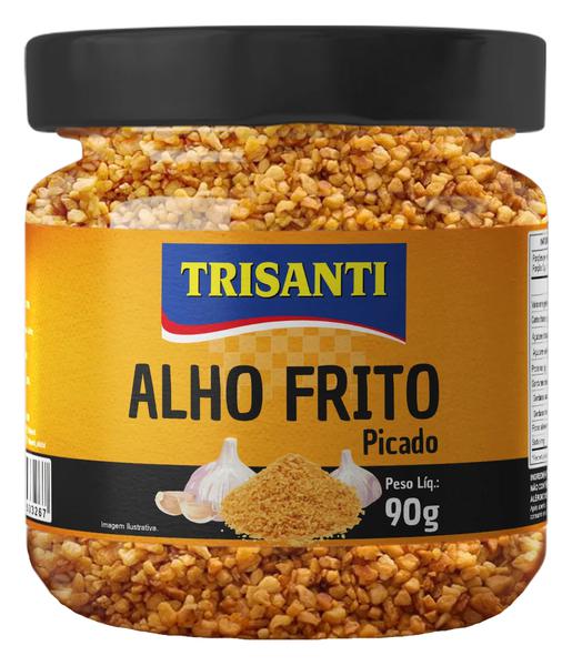 ALHO FRITO FLOCOS TRISANTI 90G