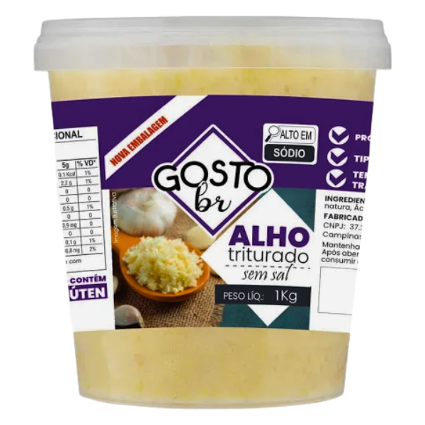 ALHO GOSTO BR TRIT 1KG TRADICIONAL