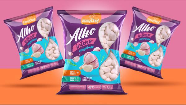 ALHO INTEIRO DESCASCADO EASYCHEF 1,100KG