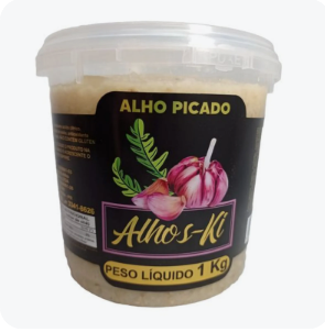 Alho Triturado 1kg  Ki Alho