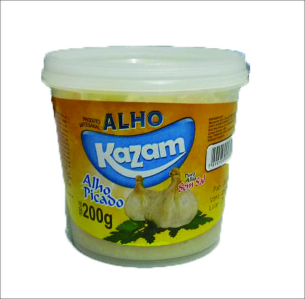 ALHO KAZAM PICADO 200G