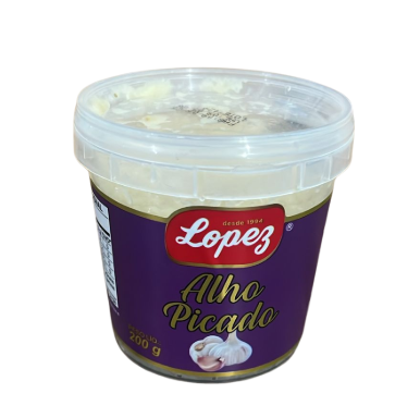 Alho Lopez Picado S/Sal 200g