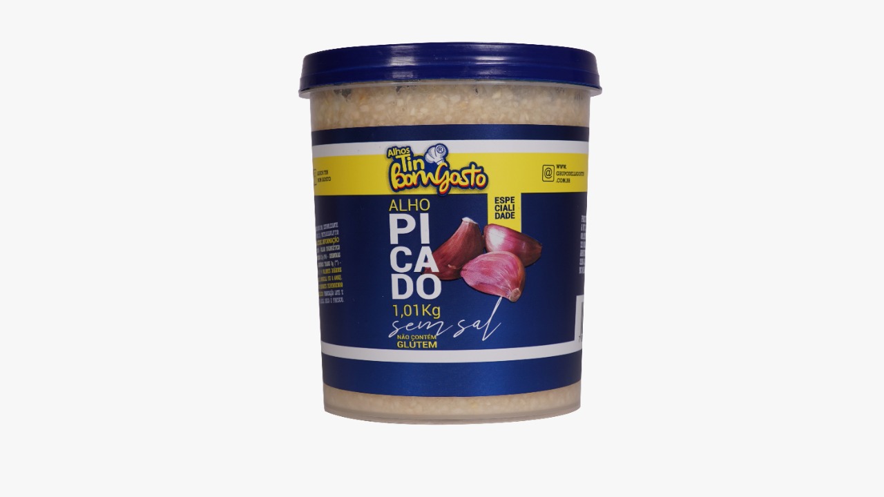 ALHO PICADO BOM GOSTO 1KG