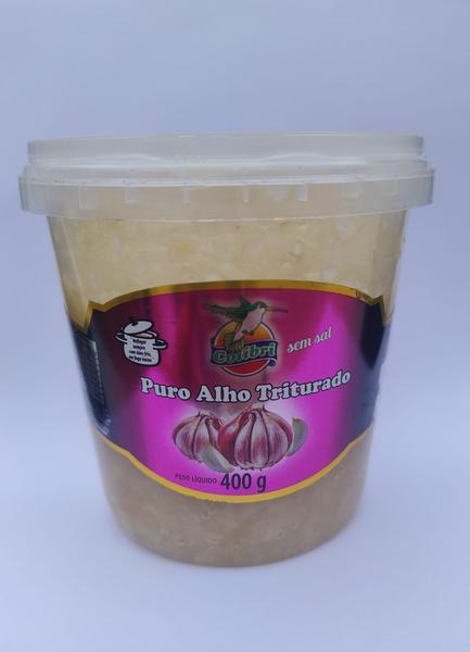 ALHO TRITURADO COLIBRI POTE 400G