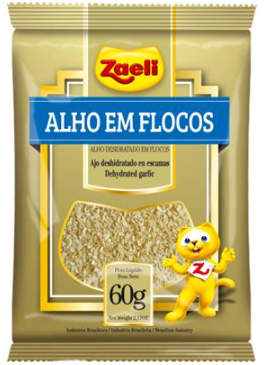 ALHO EM FLOCOS ZAELI 60GR