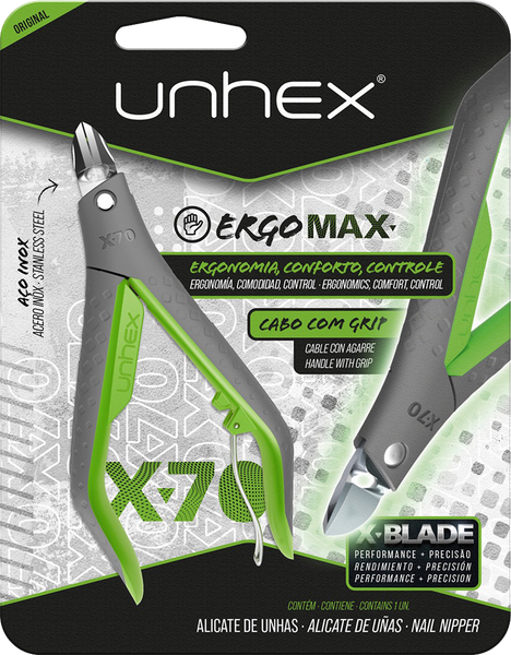 CORTADOR UNHA UNHEX CB GRIP