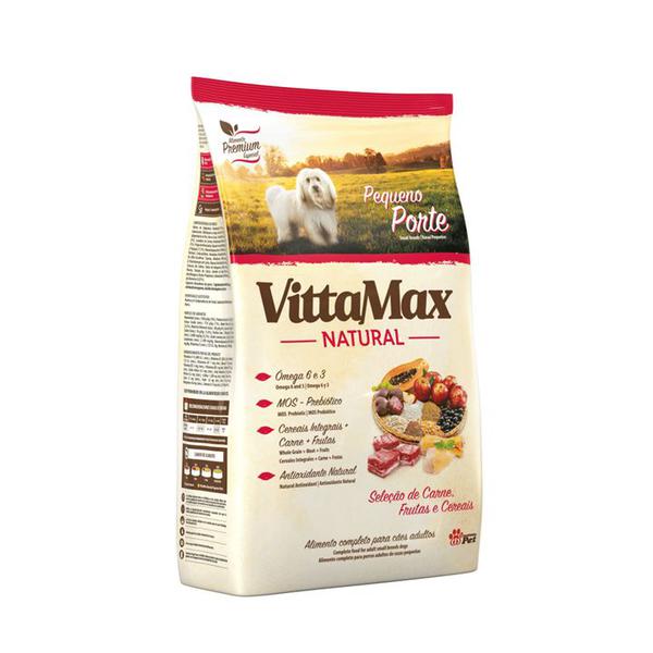 RACAO C VITTAMAX 1KG NATURAL PEQ PORTE