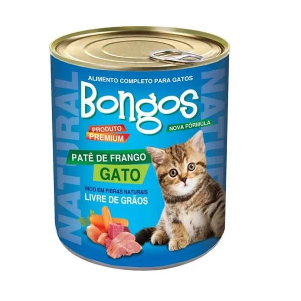 RACAO BONGOS LT.GATO FRANGO    280G
