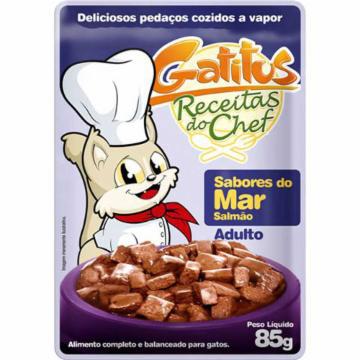 GATITOS SABORES DO MAR SACHE 85G