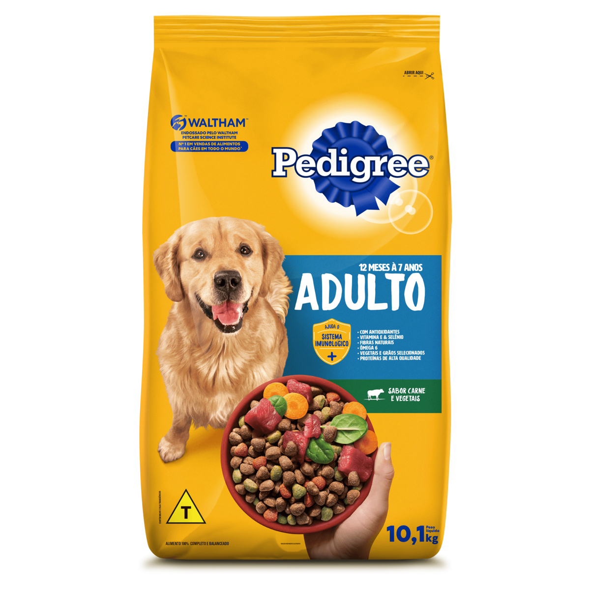 RACAO PEDIGREE CAR VEG 10 1KG