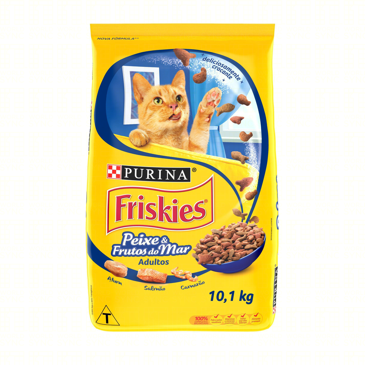 FRISKIES CAT (PEIXE&FRUTOS DO MAR) 10KG