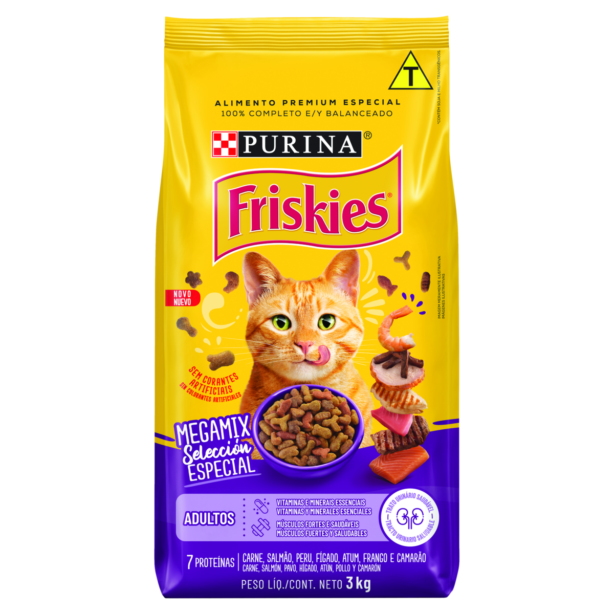 RACAO FRISKIES MEGAMIX 3kg