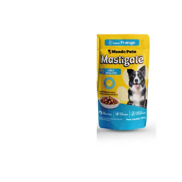 RACAO CAO PATE AD MASTIGATE 100G FRANGO