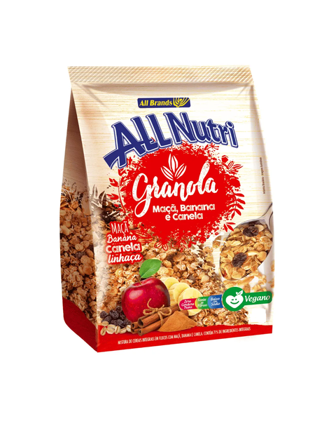 GRANOLA ALL NUTRI 500G MACA BANANA E CANELA 