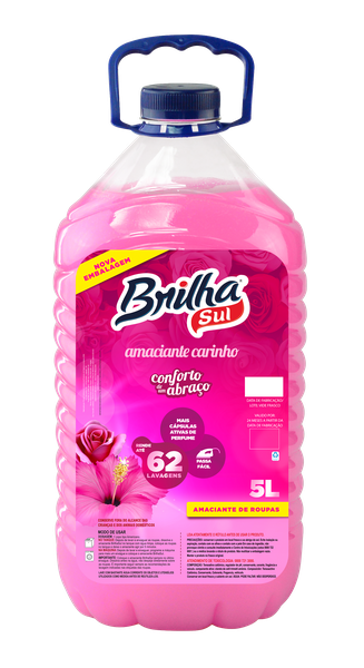 AMACIANTE BRILHA SUL ROSA 5 LITROS