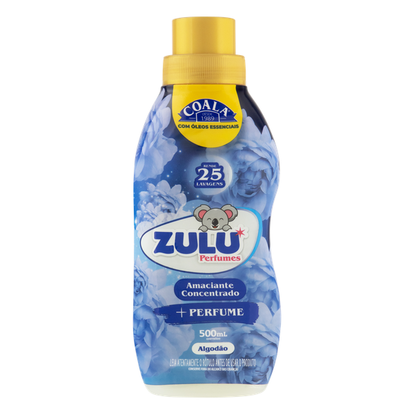 AMAC CONC ZULU PERFUMES 500ML ALGODAO