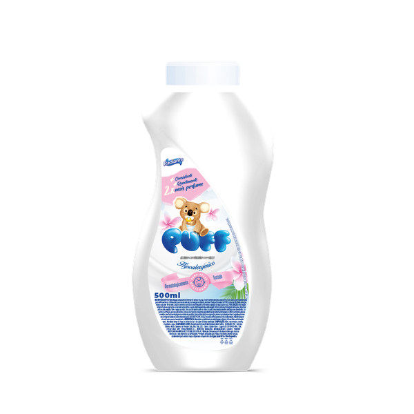 AMAC PUFF RADIANTE BRANCO/HIPOLERG 500ML