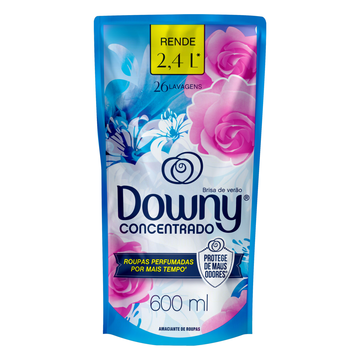 AMACIANTE ROUPA CONC DOWNY SACHE 600ml BRISA DE VERAO 