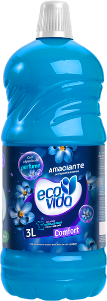 AMACIANTE ROUPAS ECOVIDA COMFORT 3L