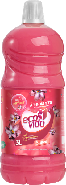 AMACIANTE ROUPAS ECOVIDA SUAVE 3L