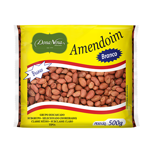 AMENDOIM DONA NENA 500G BRANCO