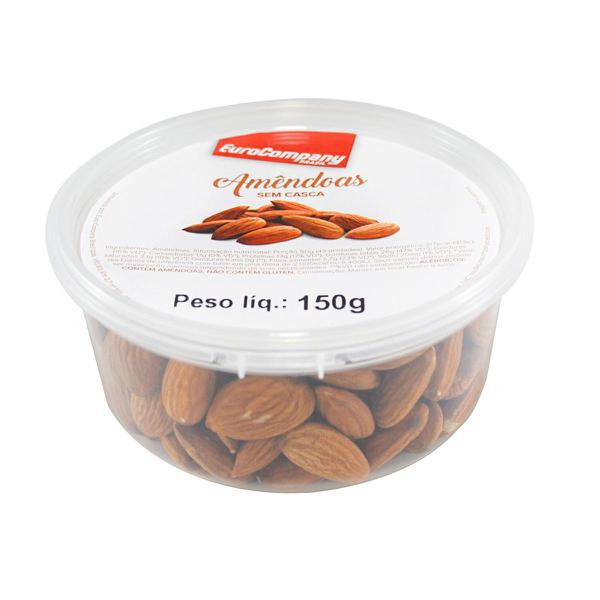 AMENDOA CRUA S/CASCA 150G EURO COMPANY
