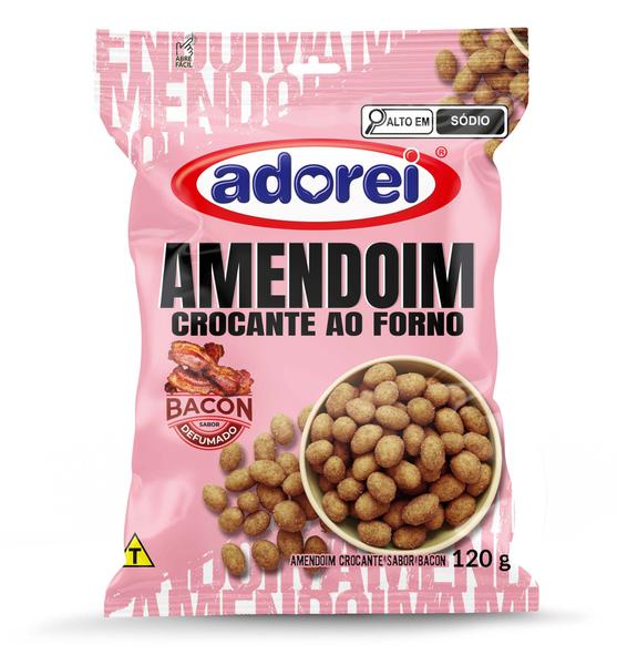 AMENDOIN CROCANTE AO FORNO 120G BACON