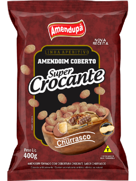 AMENDOIM CROC. CHURRASCO 300G AMENDUPA