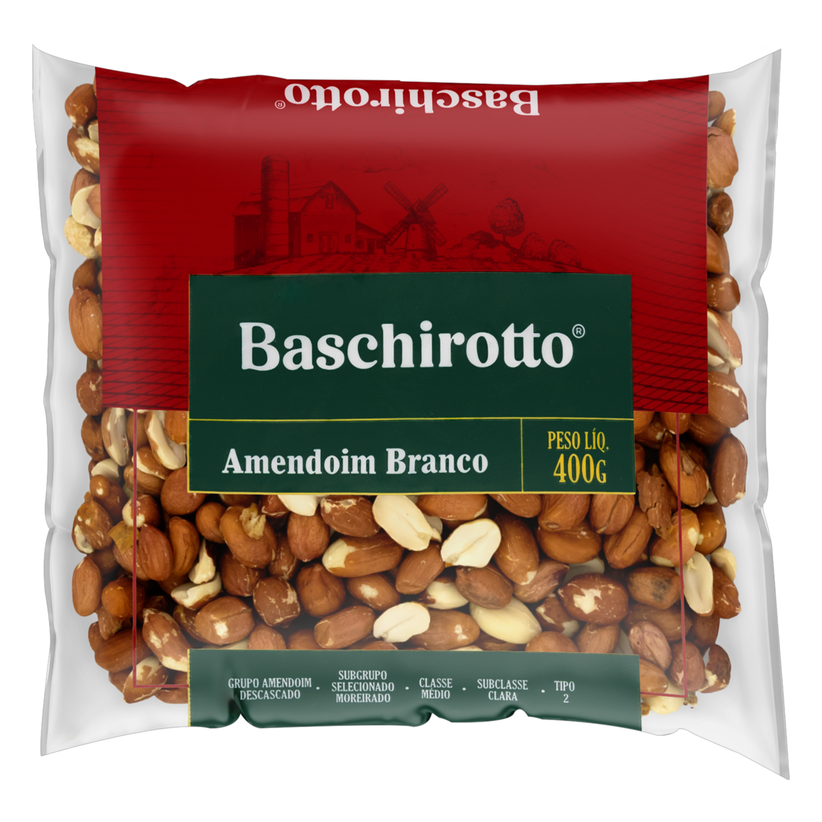 AMENDOIM BRANCO BASCHIROTTO 40
