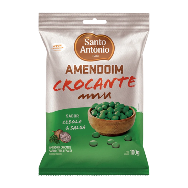 Amendoim Santo Antonio 100g Cebola e Salsa