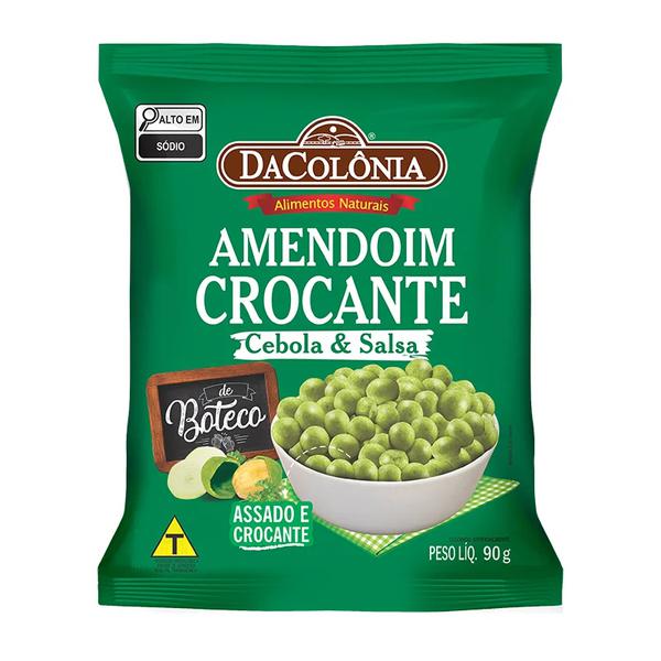 AMENDOIM CROCANTE DACOLONIA  90G CEBOLA