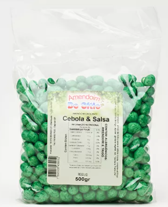 AMENDOIM DO SITIO 500G SALSA E CEBOLA
