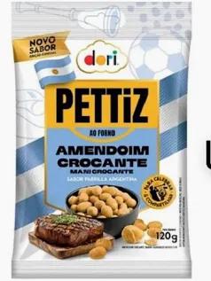 AMENDOIM DORI PARRILLA ARGENTINA PETTIZ 120G
