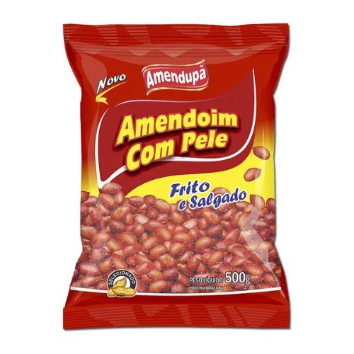 AMENDOIM FRITO COM PELE SALGAD
