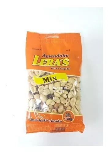 AMENDOIM LERAS 130GR FRITO SALGADO