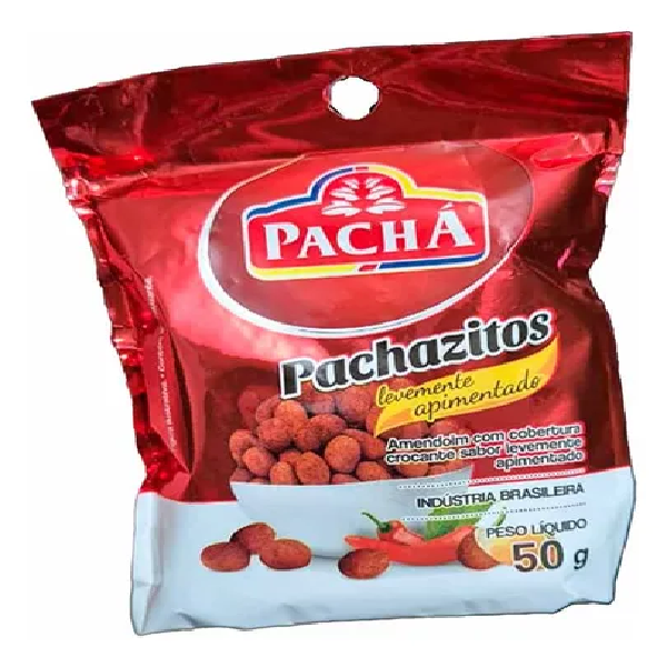 AMENDOIM PACHA PACHAZITOS PIMENTA 50G