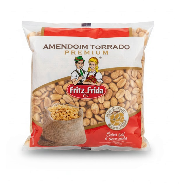 AMENDOIM FRITZFRIDA 400G TORRADO SEM SAL
